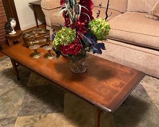 Mid-century modern coffee table... look at that wood!