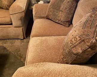 Like new..... sofa and loveseat .... very comfortable!