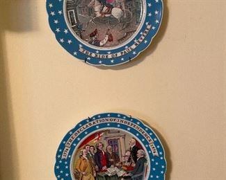 Historical decorator plates!