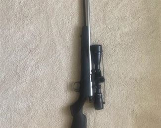 Knight bighorn Magnum  .50 cal Stainless Muzzel loader with scope