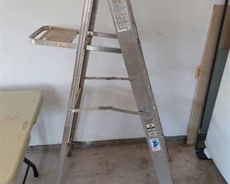 Werner 5ft Aluminum Step Ladder