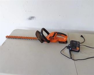 Black & Decker 20V Hedge Trimmer with Battery and Charger