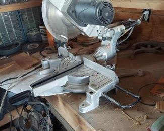 Klutch 10in Sliding Compound Miter Saw