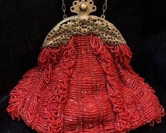 522 Victorian Beaded Purse