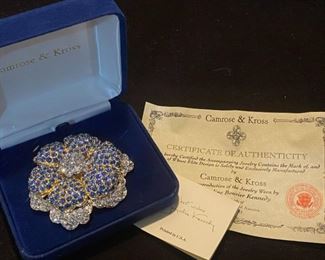 149Camrose  Kross Brooch