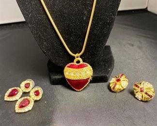 017 Mike and Ally Heart Pendant and Nolan Miller