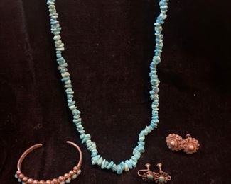 514 Turquoise Necklace  Other Jewelry