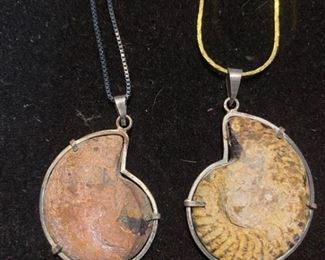 107Ammonite Necklaces
