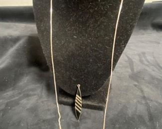 049 Sterling Chain and Pendant from Mexico