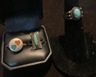 106Southwest Style Rings Sterling  Other