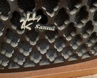 . . . the Sansui logo (for the speakers)
