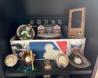 . . . more baseball memorabilia