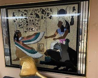 . . . more Egyptian art