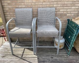. . . these are two tall chairs