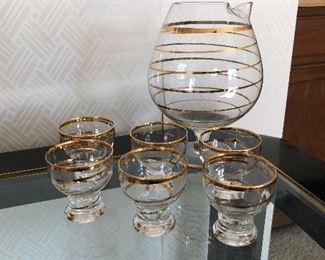 MCM Glassware set