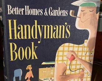 retro better homes & gardens handyman's book 