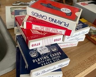 STUD vintage playing cards