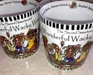 "Wonderful Wacky Women" mugs