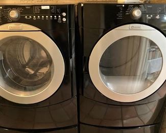 Maytag front loading washer and dryer