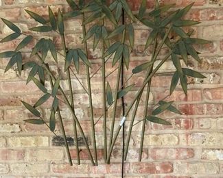 Bamboo wall art