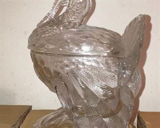 One of many boxed turkeys