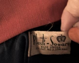 Plasti-Square vintage purse