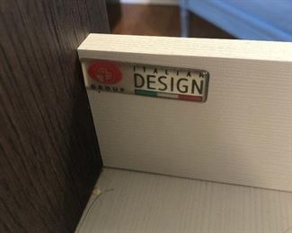 Label in ALF Group Italian Design Credenza or Buffet