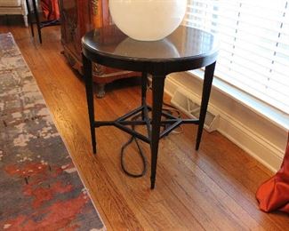 Pair of Round Side Tables
25” across, 26” tall
