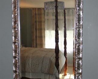 Lovely Silver Leaf Mirror.