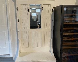 Hall tree - Coat Rack - Storage Bench