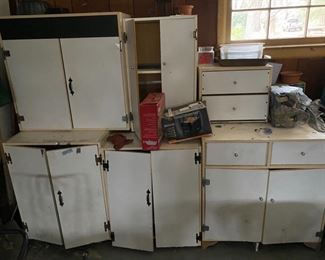 Cabinets in garage