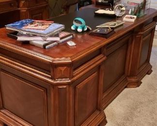 Executive desk with drawers