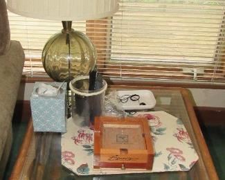 End Table, Lamp