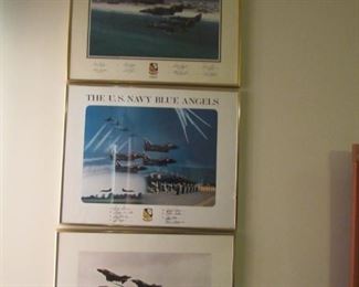 Blue Angels Autographed 