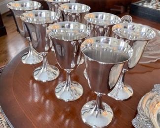 STERLING SILVER GOBLETS