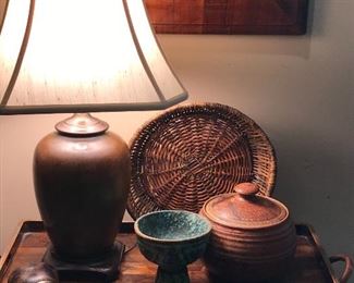 Vintage pottery from all over the country and Europe.