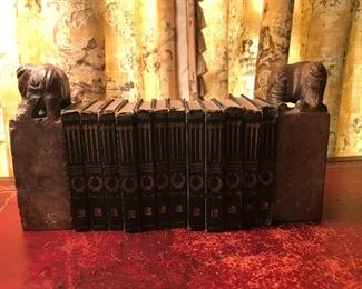Rare collection of Shakespeare small leather bound books 
