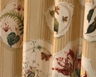 Wonderful Brunswick and Fils drapes for four standard width windows