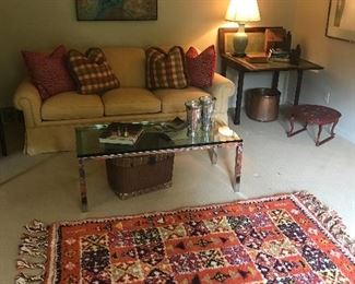 Large loop would rug from Morocco 
1968