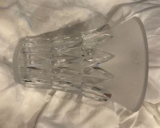 Vintage Vase by René Lalique, 1950s
Feuilles RARE...appraisal is $1500
Signed “R”