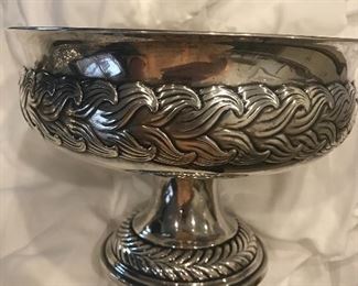 Large, heavy TIFFANY & CO. footed bowl.