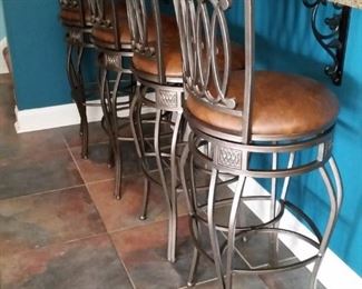 These four chairs match the bistro set