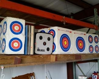 Assorted archery targets
