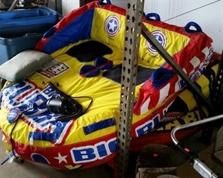 'Big Bubba' and 'Big Mable' towable tubes