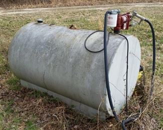 Large steel fuel tank (285 gal)