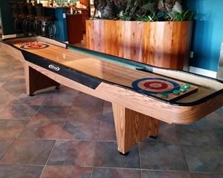 12' shuffleboard table