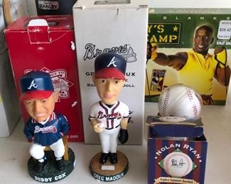 sports items bobble heads