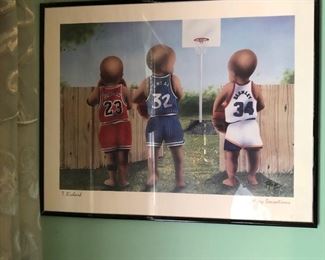 Baby Jordan, Barkley, and Shak poster