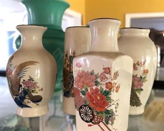 Mini Asian Vases
