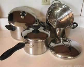 7pc Lot of Mixed Brand Cookware